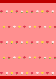 Rough colorful tulips on RB JP