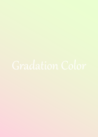 Gradation Color *Pink&Green*