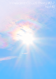 Iridescent Clouds Photo #2-7Not AI