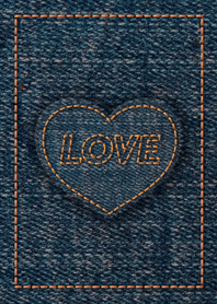 Love heart denim 2