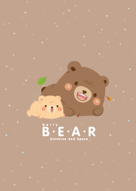 Barry Bear Universe Brown