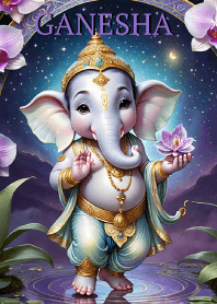 Purple Ganesha : For Rich Rich Theme