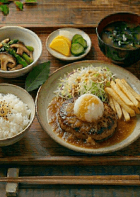 Wafu Hamburger steak-I LOVE FOOD