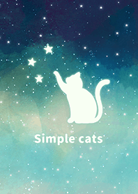 misty cat- cats Starry sky diamond