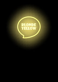 Love Blonde Yellow Neon Theme