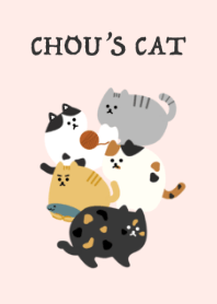 Chou's Cat Pink style