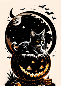 halloween cat Fec71B