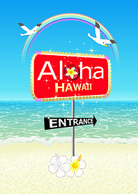ハワイへのエントランス＊ALOHA+36