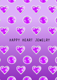 HAPPY HEART JEWELRY/PINK PURPLE GRAD
