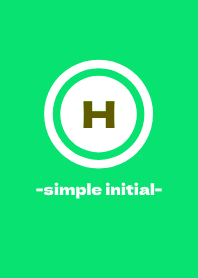 simple initial-H- THEME 78