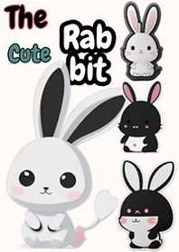 The Rabbit black and white