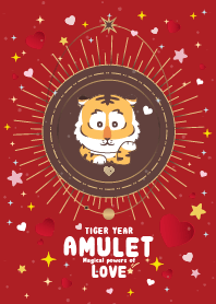 Tiger Year Amulet of Love... Red