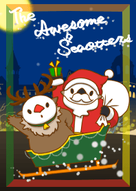 すごいラッコたち クリスマスver.＠冬特集