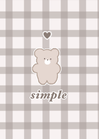 ふわもこくま❤︎チェック