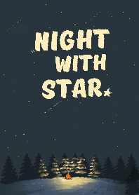 Night with star