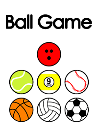 BALL GAME (WHITE-01) 2025 LET'S DRAW