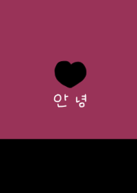 Adult pink x black. Korean.