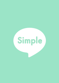 SIMPLE♡可愛的薄荷綠