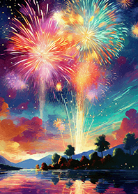 Beautiful Fireworks Theme#842