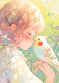 小公主&玄鳳鸚鵡の愛❤