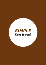 SIMPLE -Keep it real.- THEME 20