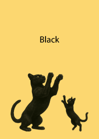 Black Pair04 on light yellow