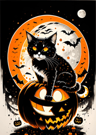halloween cat B1Fb20