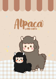 Alpaca Kawaii Love Friendly