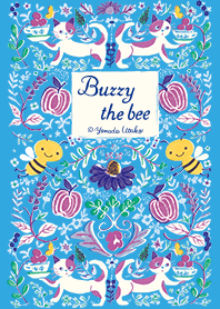 Utako Yamada - Buzzy and blue garden-