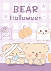 Bear on Halloween!