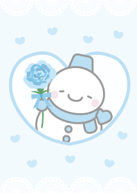 Carnation: Blue Snowman Theme 9
