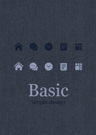 Basic. [Denim]