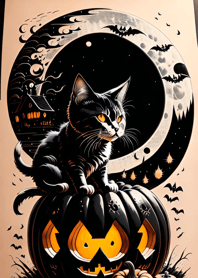 halloween cat 613830