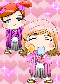 Cute Hakama skirt Baby.