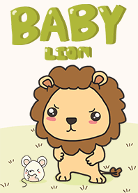 Baby lion