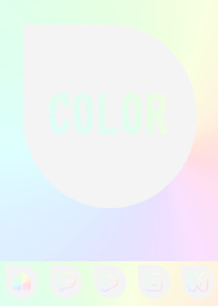 red color rainbow  J22
