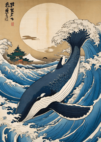 浮世絵 - 鯨 9a2dc5