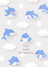 Greige Sky and Dolphins 02_2