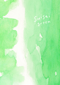 water color :green