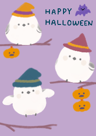 癒しのシマエナガ(ハロウィン)