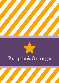 Stripe(Purple&Orange)