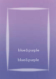 I Simple Simple blue and purple