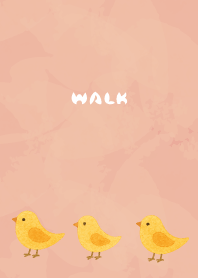 Nordic style birds02pink & blue