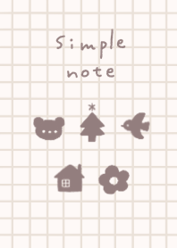 Simple grid notebookc