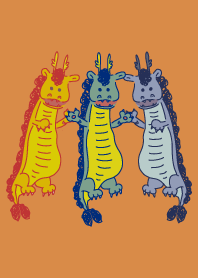 ゆるいドラゴンのお正月