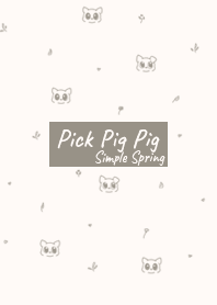 Pick Pig Pig Simple Spring