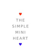 THE SIMPLE MINI HEART 048
