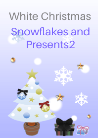 White Christmas(Snowflakes,Presents2)