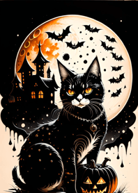 halloween cat 1C652C