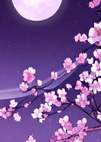 月光夜桜#DE28。